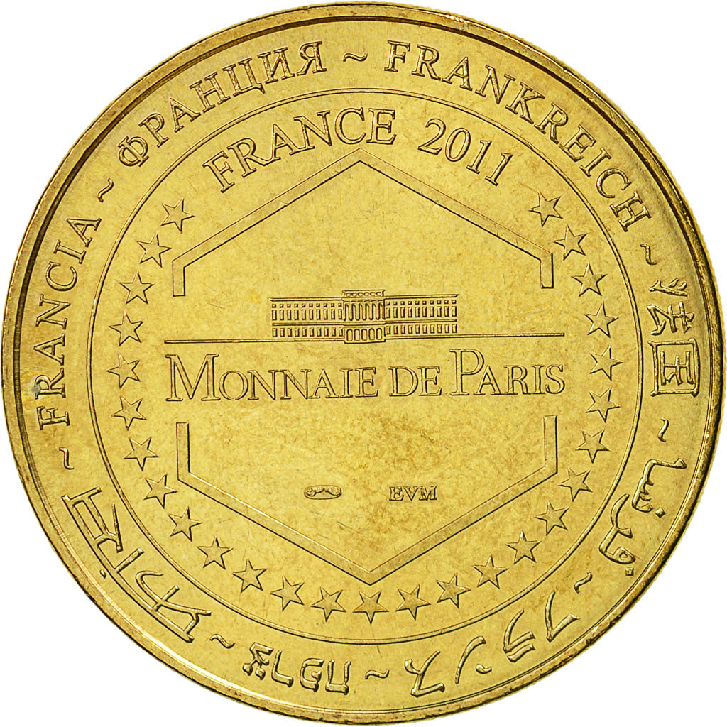 France, Token, Touristic token, Disneyland n°26 -  Mickey, 2011, MDP