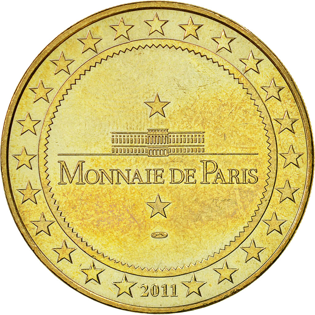 France, Token, Touristic token, Itteville - Millénaire du Clocher, 2011, MDP
