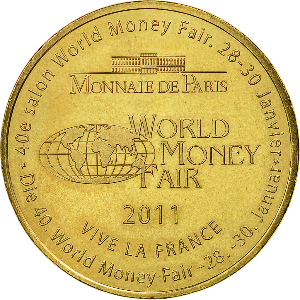 Frankrijk, Token, Toeristisch fiche, Allemagne - Berlin -  World Money Fair