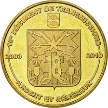 Francia, Token, Touristic token, Bretteville-sur-Odon - 18ème régiment, 2009