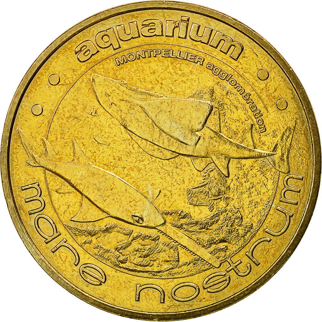Francia, Token, Touristic token, Montpellier -  Aquarium Mare Nostrum n°1