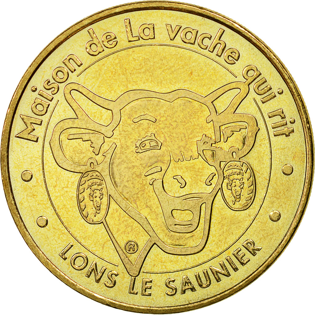 Frankreich, Token, Touristic token, Lons-le Saunier -  Vache qui rit n°1, 2009