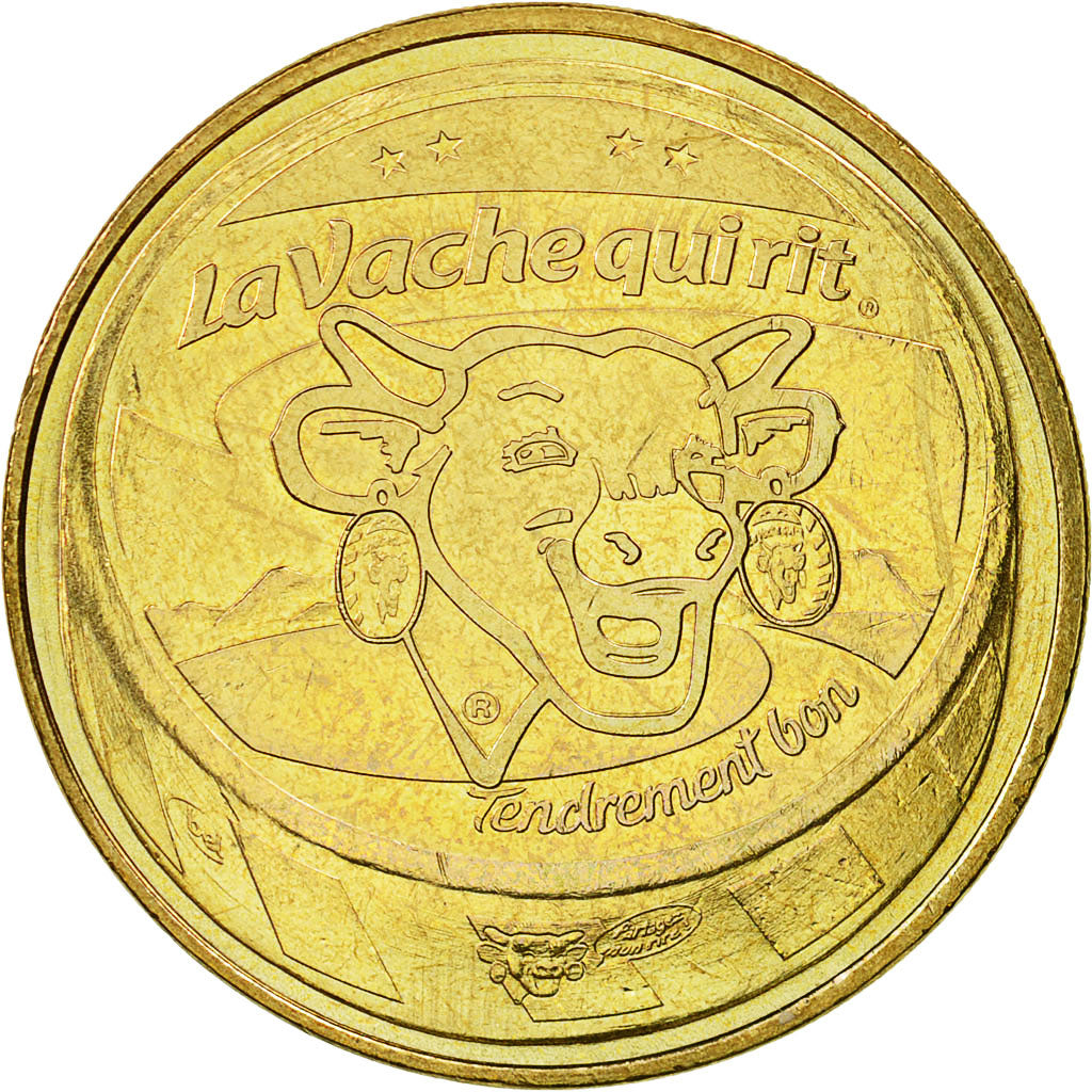 France, Token, Touristic token, Lons-le Saunier -  Vache qui rit n°2, 2009