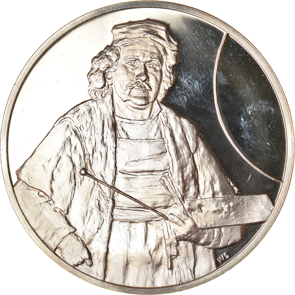 France, Médaille, Peinture, Rembrandt, Autoportrait, Arts & Culture, FDC