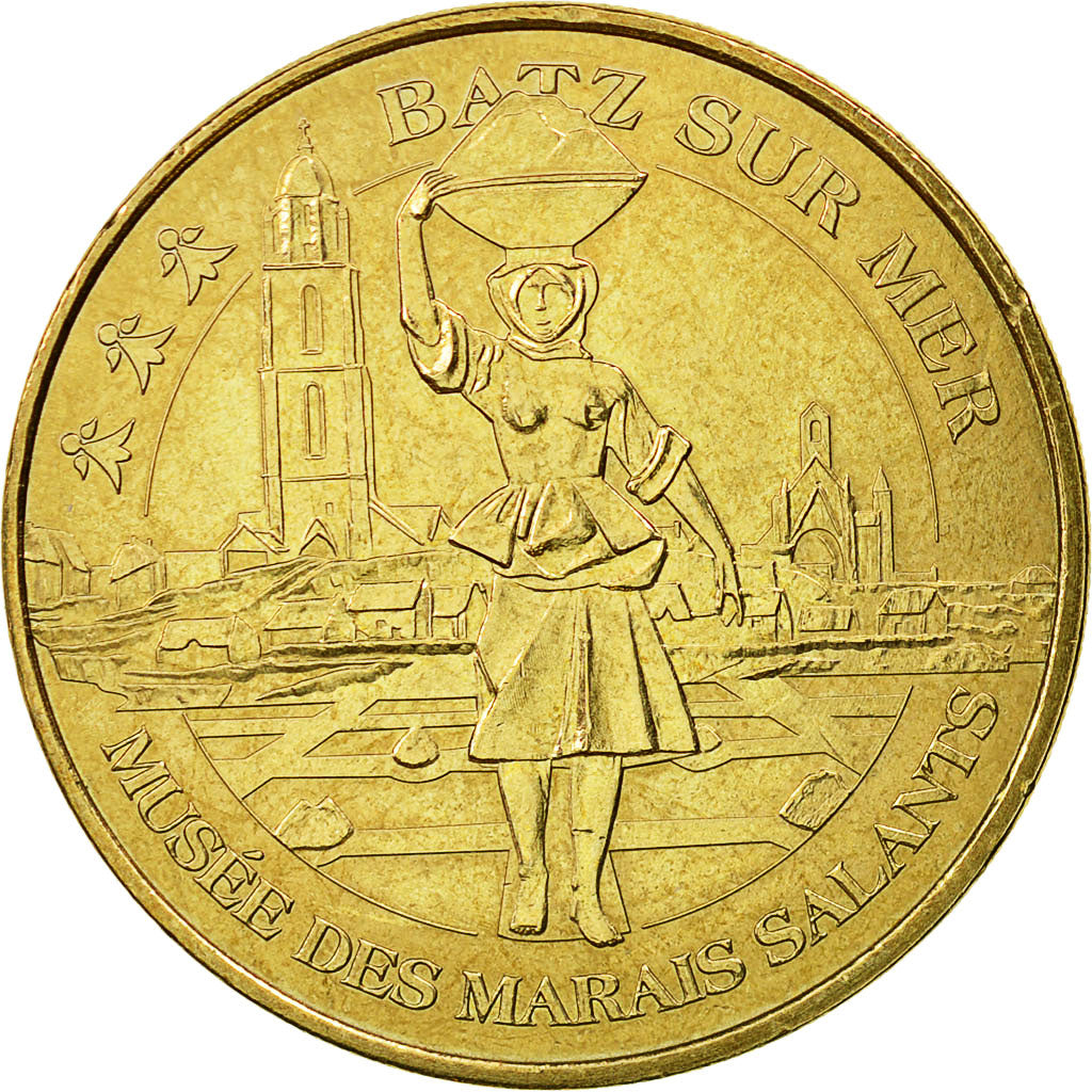 France, Token, Touristic token, Batz-sur-Mer - Marais salants n°1, 2009, MDP