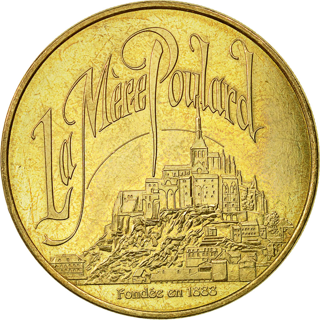 France, Token, Touristic token, Le Mont-Saint-Michel - La mère Poulard n°1