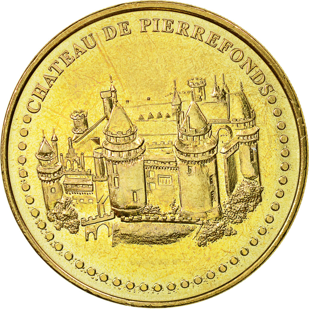 France, Token, Touristic token, Pierrefonds - Chateau n°1, 2009, MDP