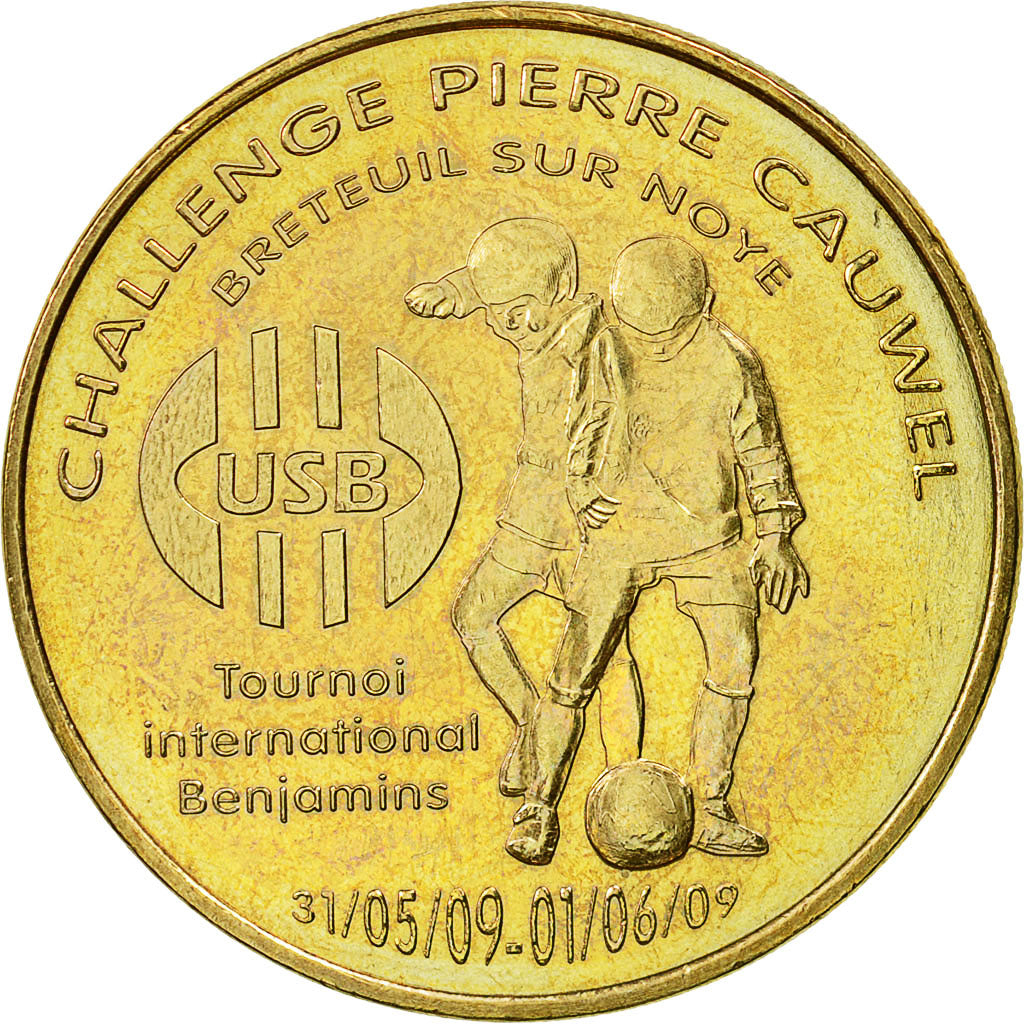 France, Token, Touristic token, Breteuil- sur-Noye - Challenge Pierre Cauwel