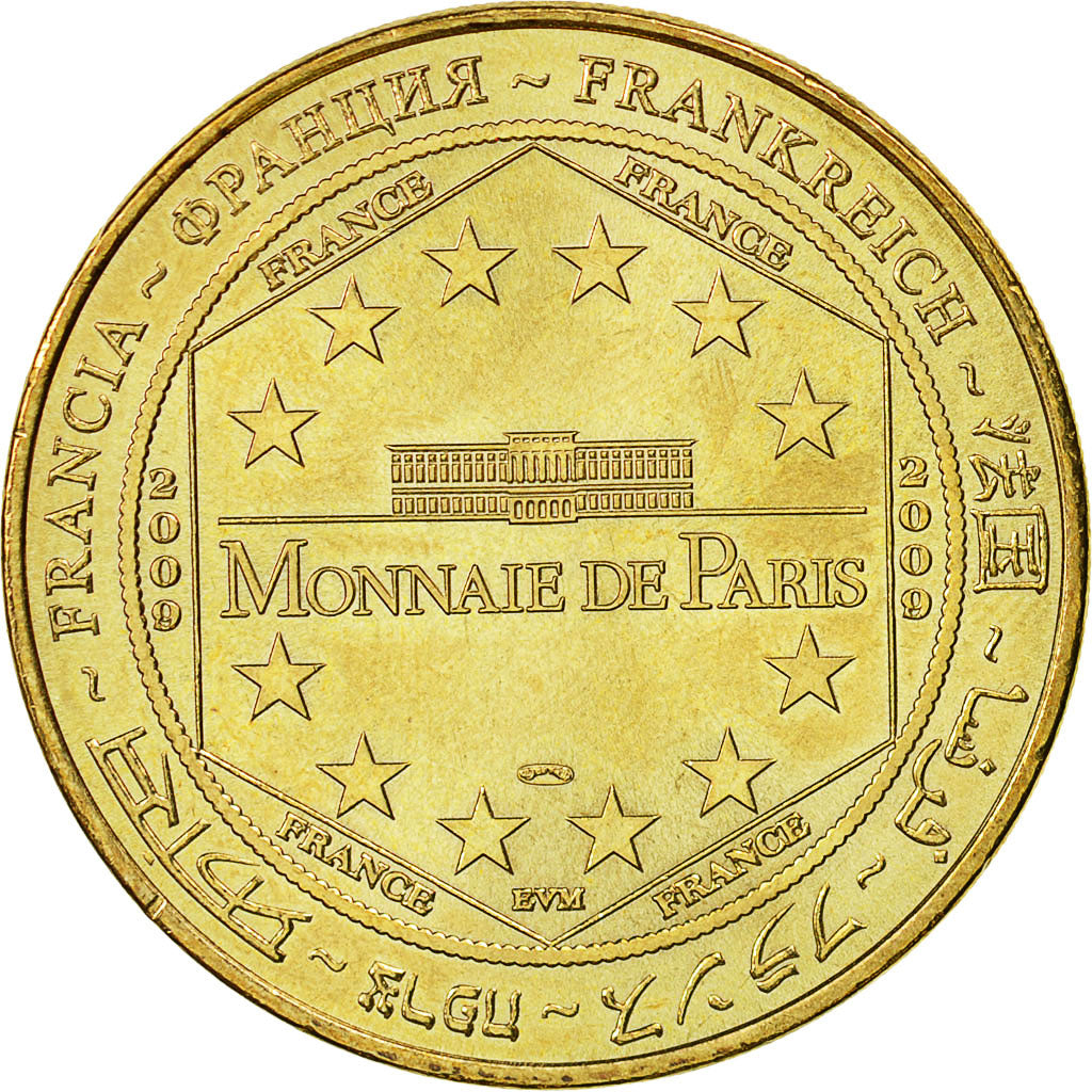 France, Token, Touristic token, Disneyland n° 17 - Resort Paris, 2009, MDP