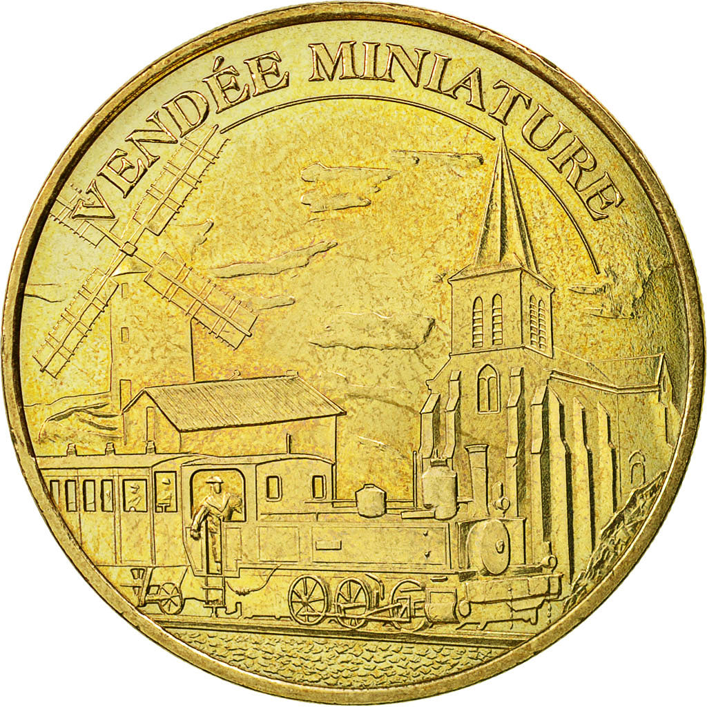France, Token, Touristic token, Bretignoles-sur-Mer - Vendée miniature, 2009