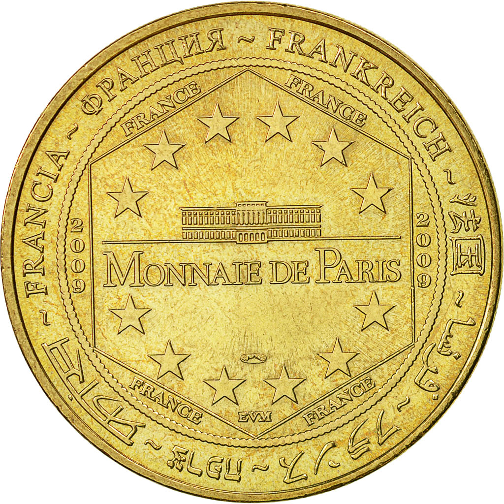 France, Token, Touristic token, Bretignoles-sur-Mer - Vendée miniature, 2009