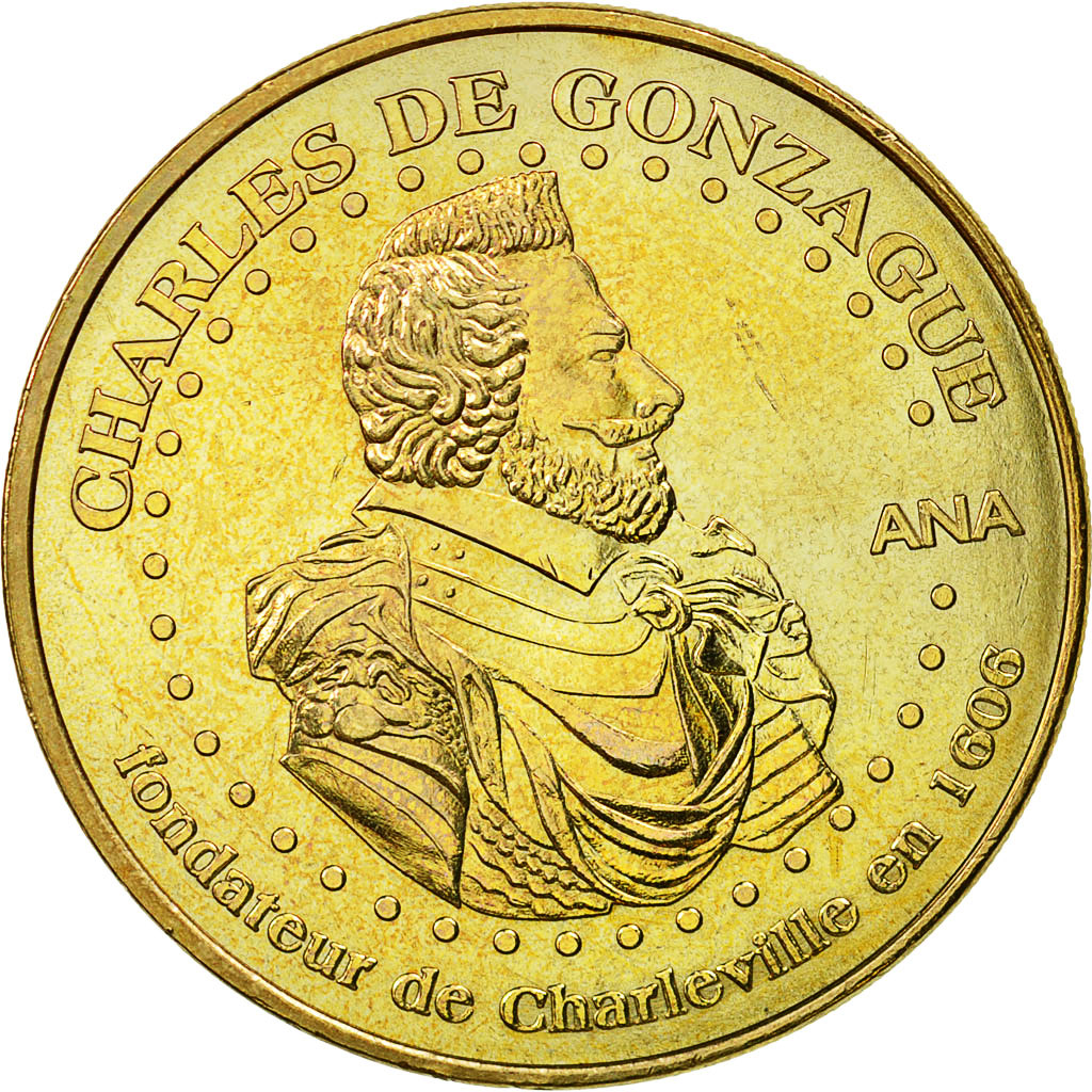 France, Token, Touristic token, Charleville-Mézières - Charles de Gonzague