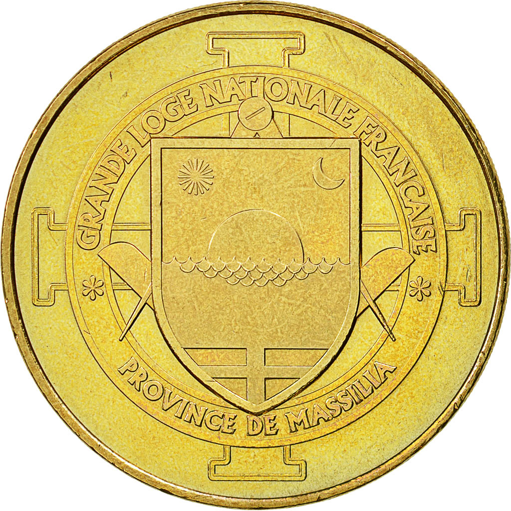 France, Token, Touristic token, Marseille - Grand Loge Nationale Massilia n°1