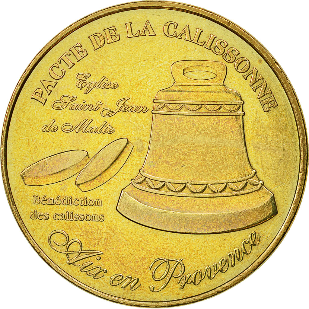 France, Token, Touristic token, Aix-en-Provence -  Bénédiction des Calissons
