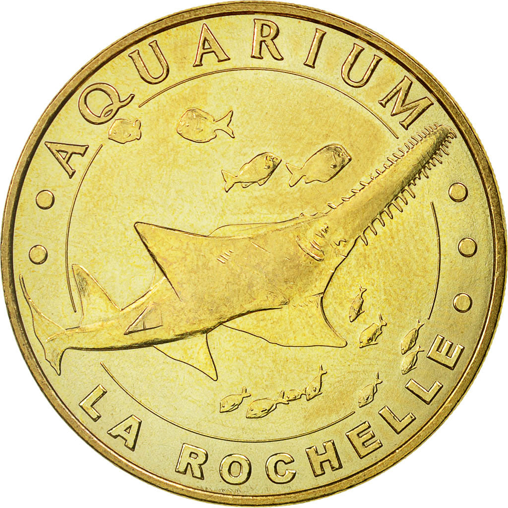 France, Token, Touristic token, La Rochelle - Aquarium n°5, 2010, MDP