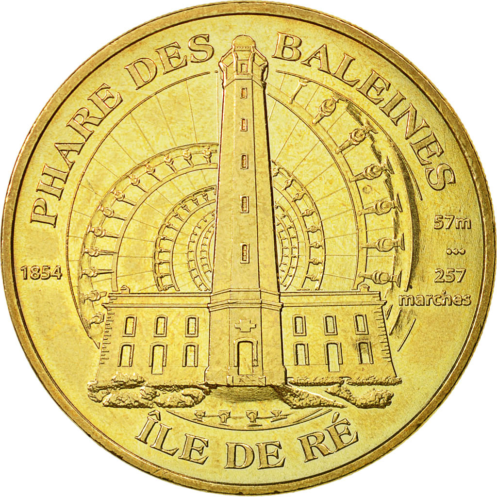 France, Token, Touristic token, Saint-Clément des Baleines - Phare n°2, 2010
