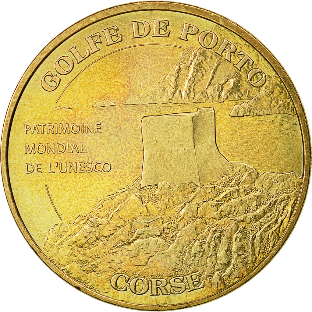 France, Token, Touristic token, Porto - Golfe - Unesco, 2010, MDP, EF(40-45)