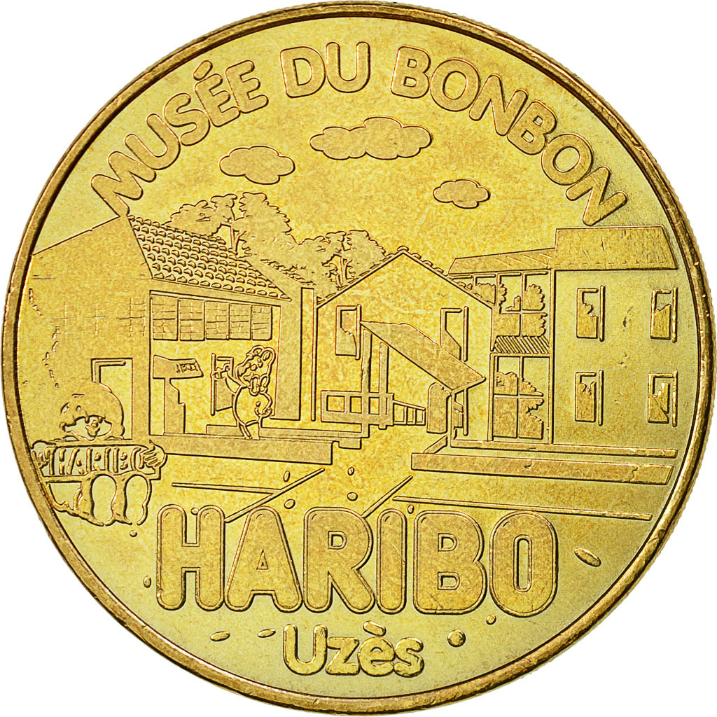France, Token, Touristic token, Uzès -  Haribo n°7, 2010, MDP, EF(40-45)