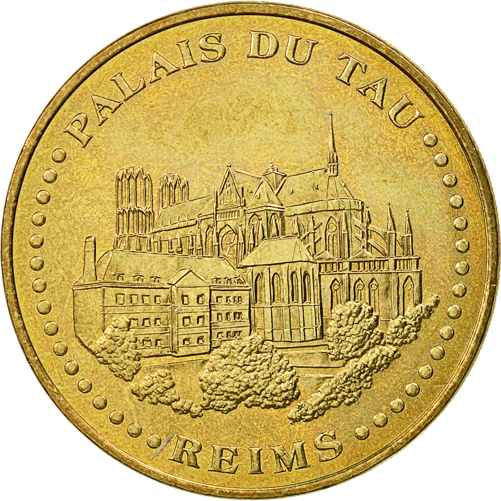 France, Token, Touristic token, Reims - Palais du Tau n°2, 2010, MDP