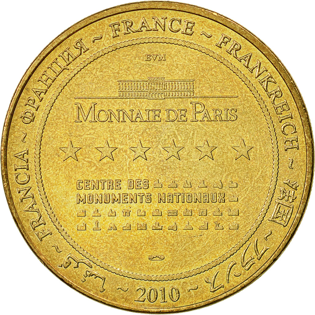 France, Token, Touristic token, Reims - Palais du Tau n°2, 2010, MDP