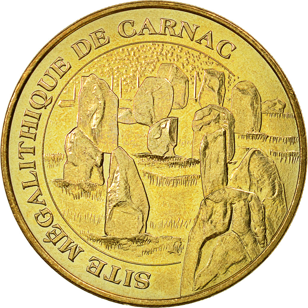 France, Token, Touristic token, Carnac - Les alignements n°3, 2010, MDP