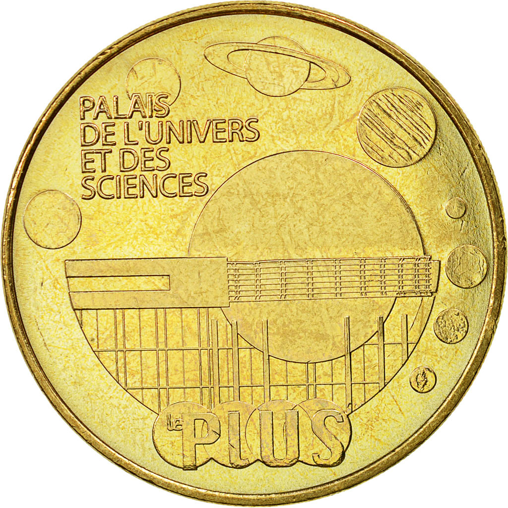Frankreich, Token, Touristic token, Cappelle-La-Grande  -  Palais de l'Univers