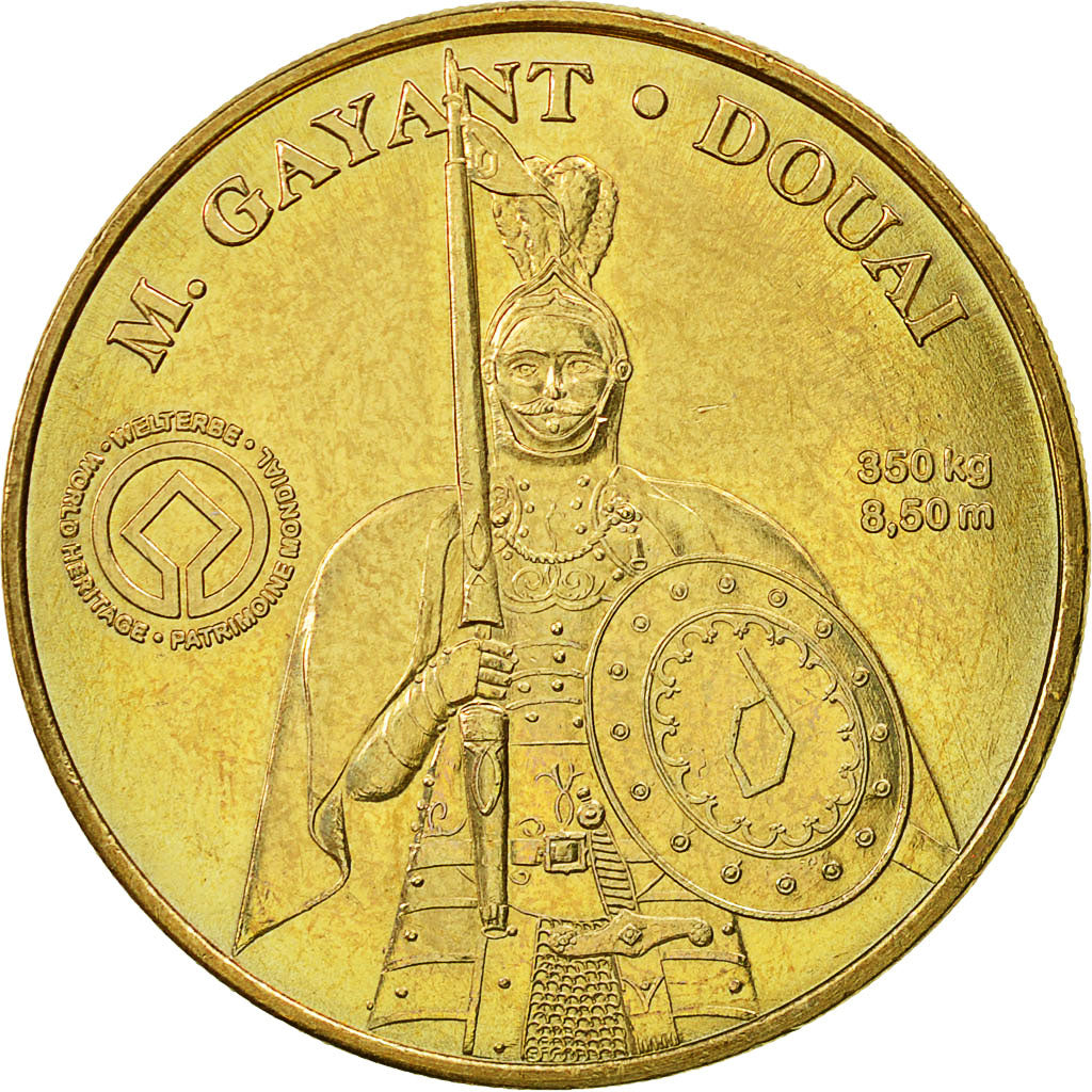 France, Token, Touristic token, Douai - M Gayant, 2010, MDP, EF(40-45)