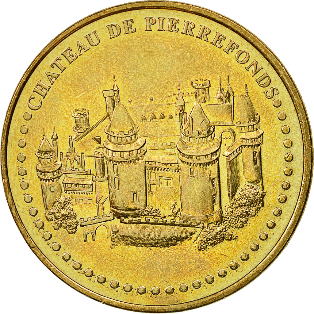 France, Token, Touristic token, Pierrefonds - Chateau n°2, 2010, MDP