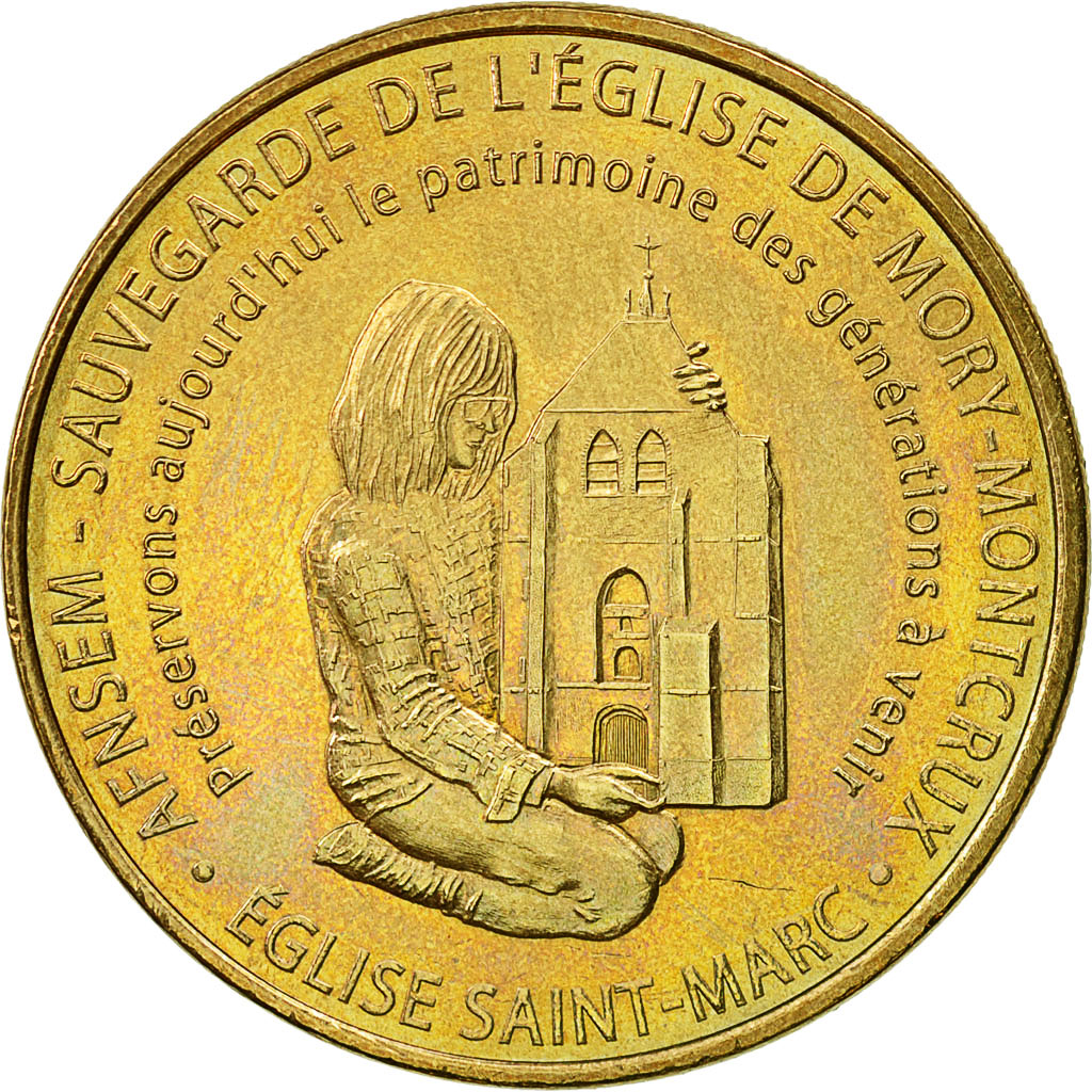 France, Token, Touristic token, Mory-Montcrux, 2010, MDP, EF(40-45)