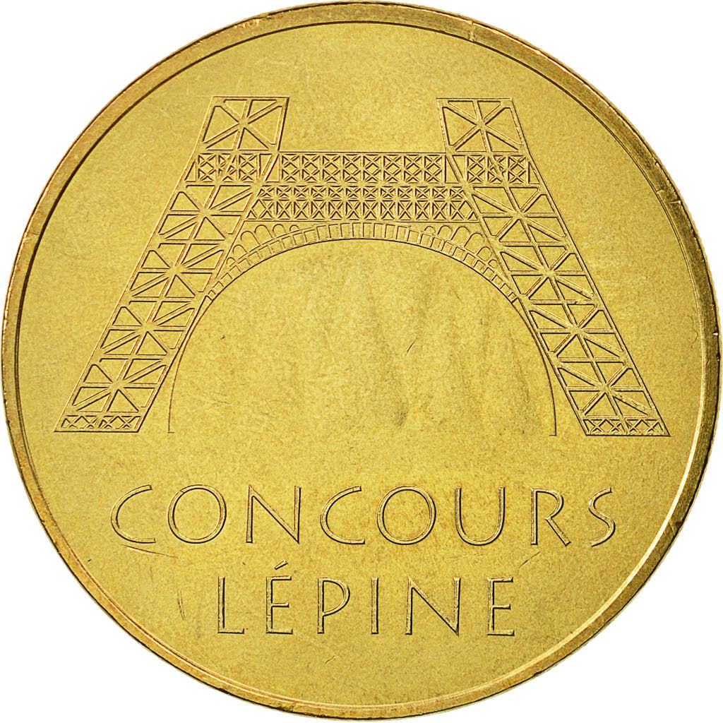 France, Token, Touristic token, Paris - Concours Lépine n°1, 2010, MDP