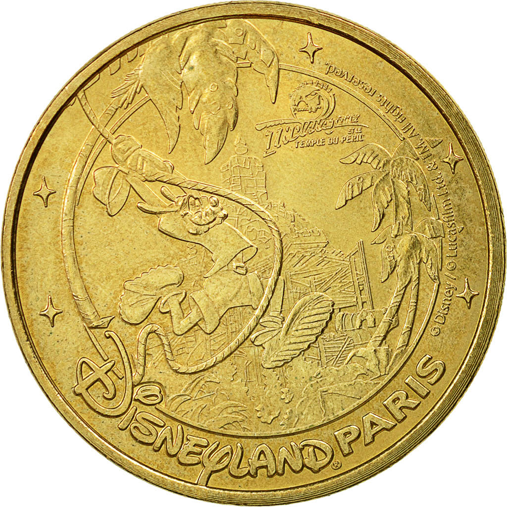 France, Token, Touristic token, Disneyland n° 21 - Peter Pan Adventurland