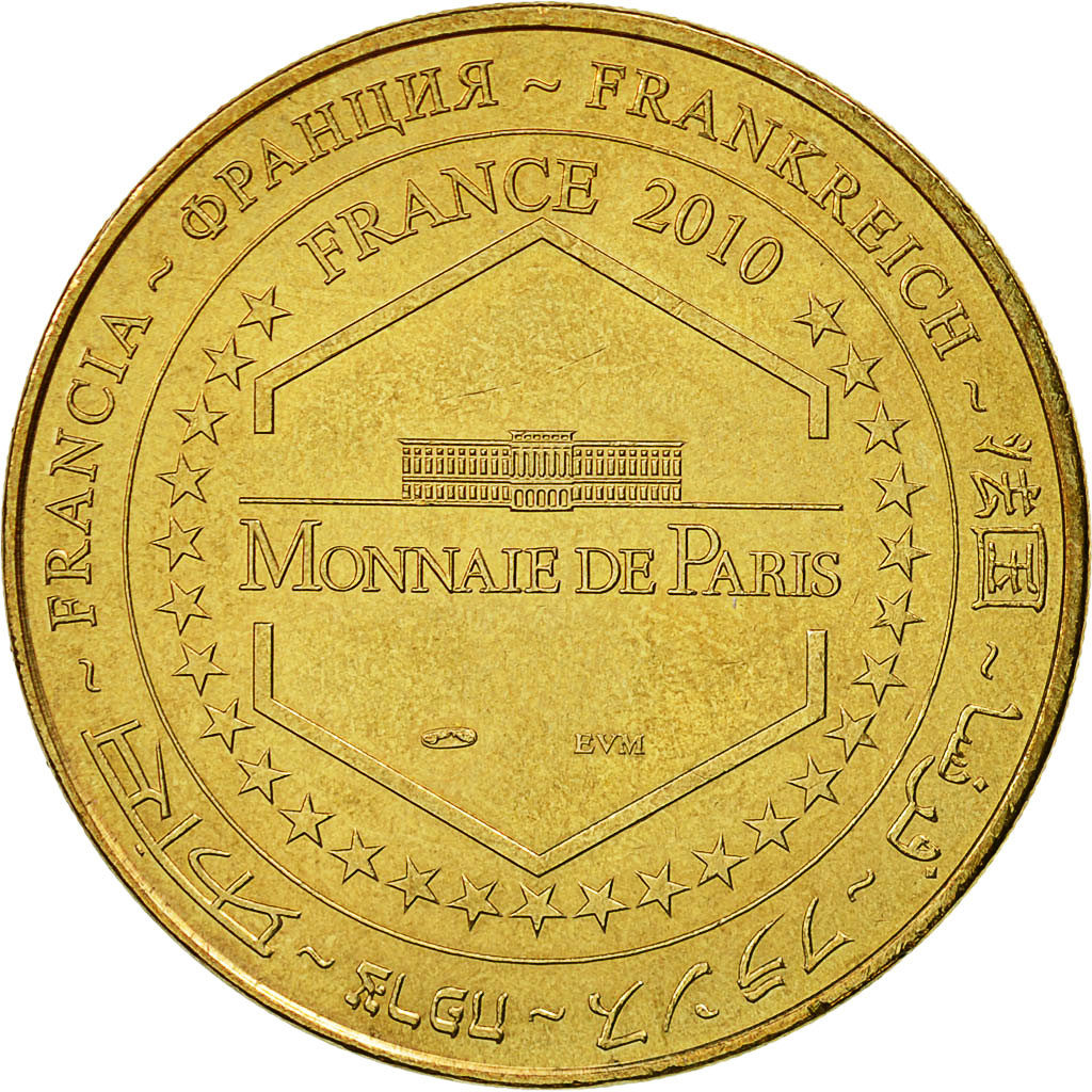 France, Token, Touristic token, Disneyland n°22 - Mickey Sorcier, 2010, MDP
