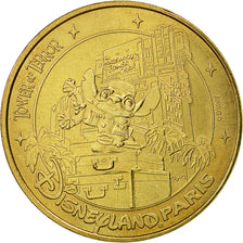 Francia, Token, Jetón turístico, disneyland n°25 - Stitch Tower of Terror