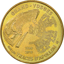 Francia, Token, Jetón turístico, Grand la Romaine - 50 ans de fouilles, 2010