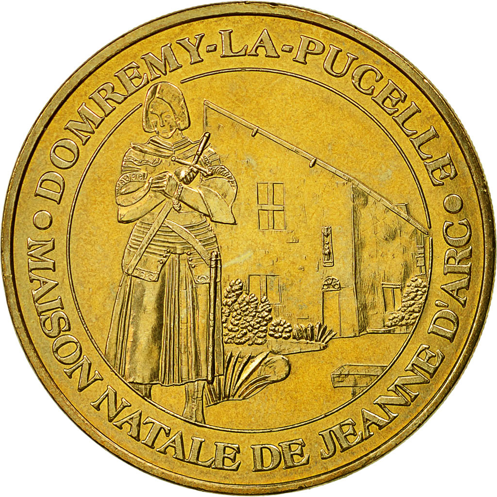 France, Token, Touristic token, Domrémy-la-Pucelle - Jeanne d'arc, 2010, MDP