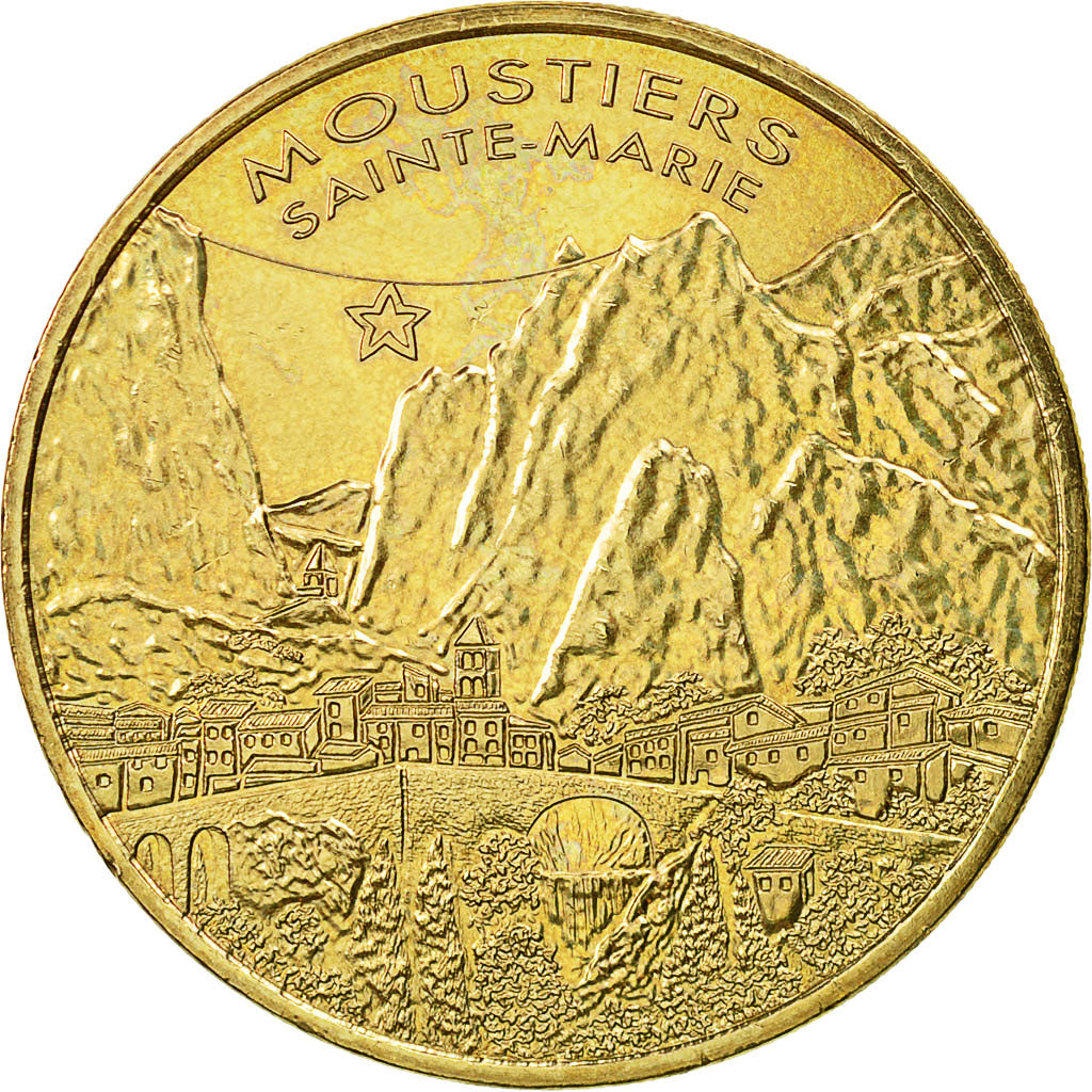 Francia, Token, Touristic token, Moustiers-Sainte-Marie -, 2012, MDP, BB