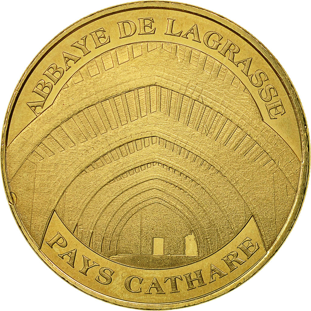 France, Token, Touristic token, Lagrasse - Abbaye n°2, 2012, MDP, EF(40-45)