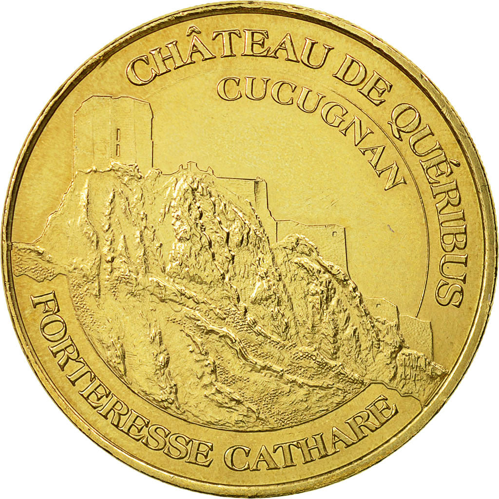 France, Token, Touristic token, Cucugnan - Château de Queribus n°1, 2012, MDP