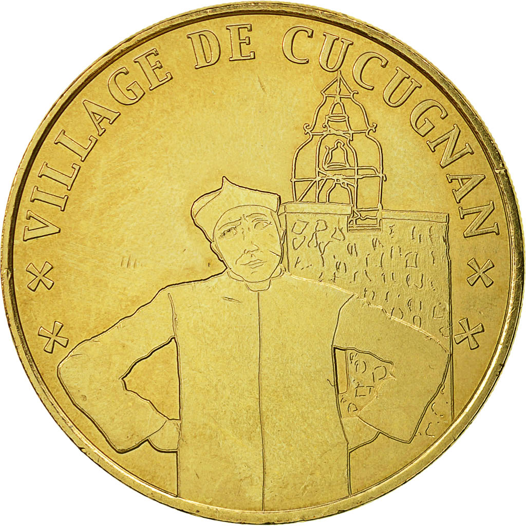 France, Token, Touristic token, Cucugnan - Village - Le curé, 2012, MDP
