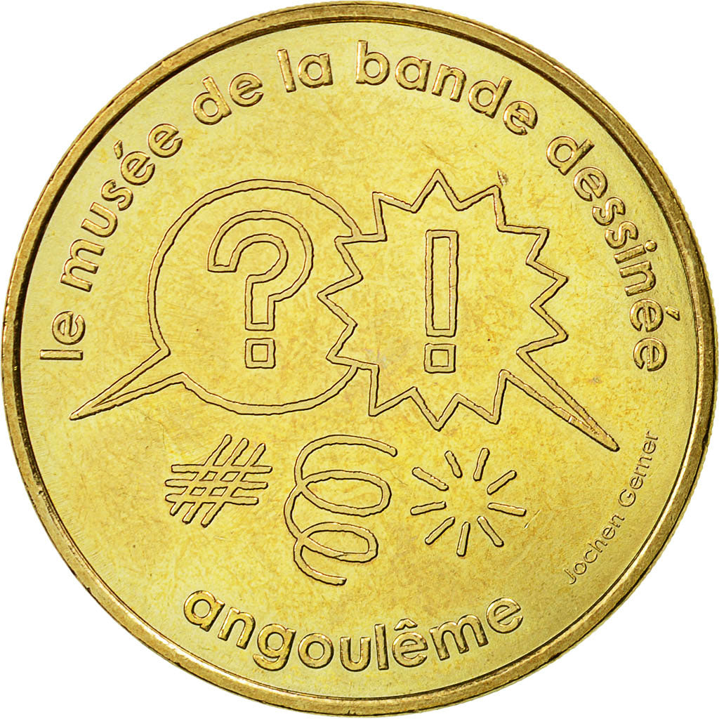 France, Token, Touristic token, Angoulême - Musée de la Bande dessinée, 2012