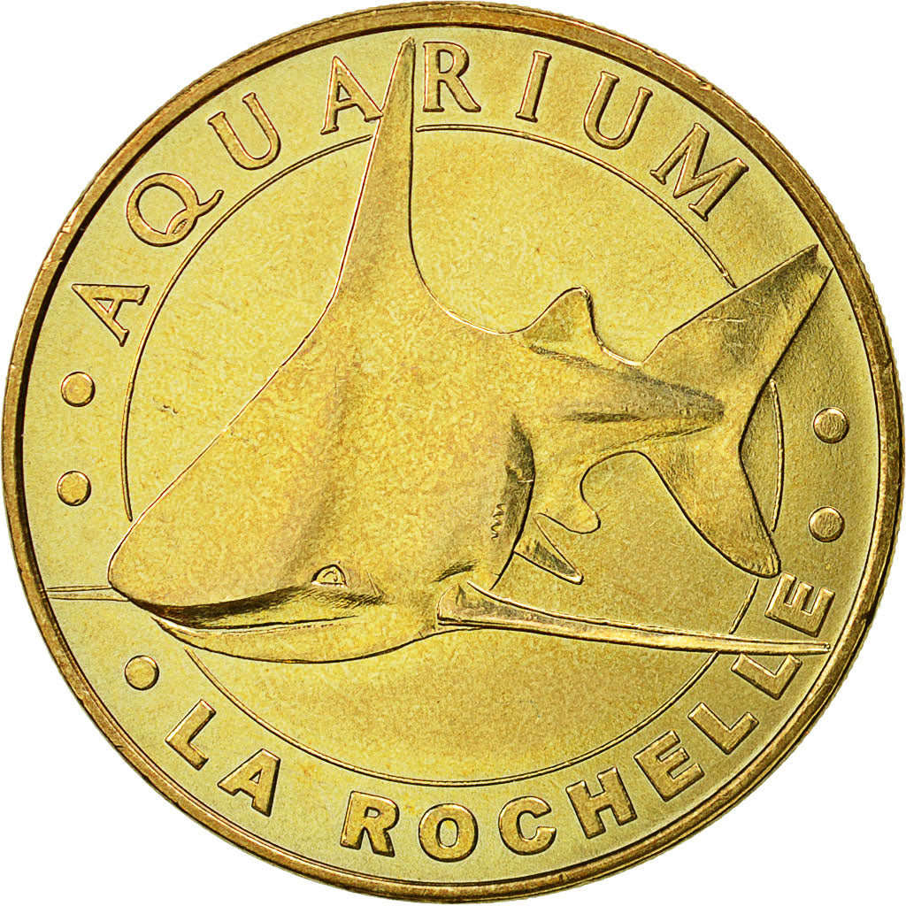 France, Token, Touristic token, La Rochelle - Aquarium n°1, 2012, MDP