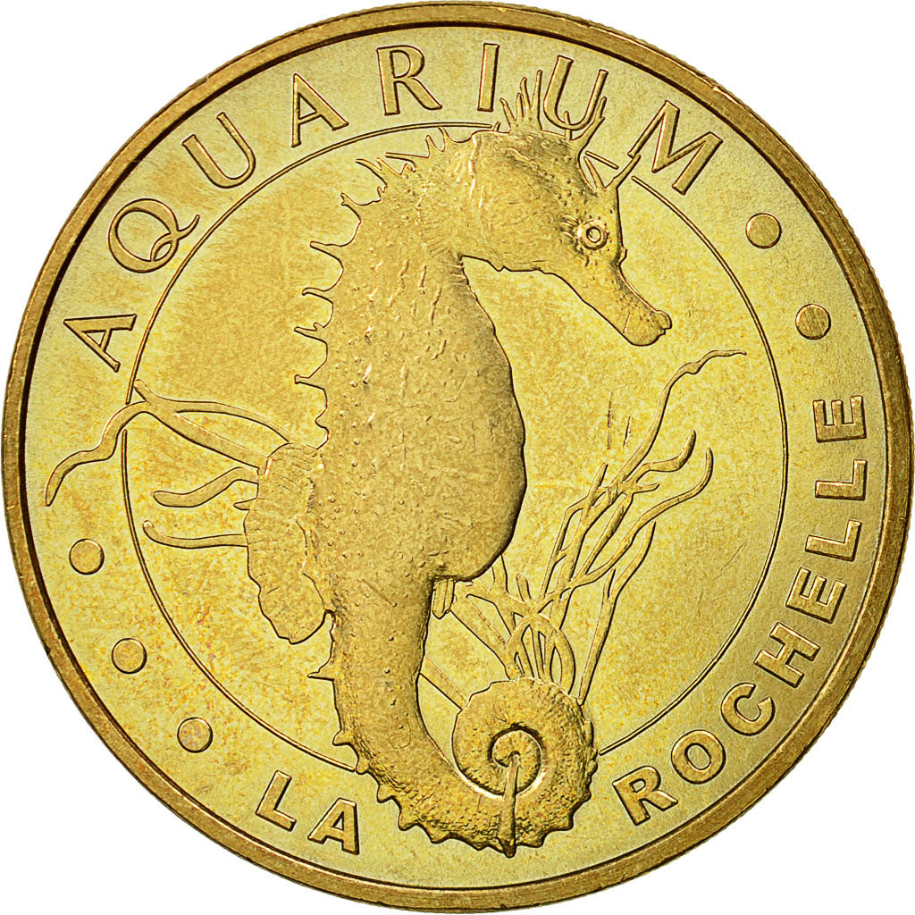 France, Token, Touristic token, La Rochelle - Aquarium n°7, 2012, MDP