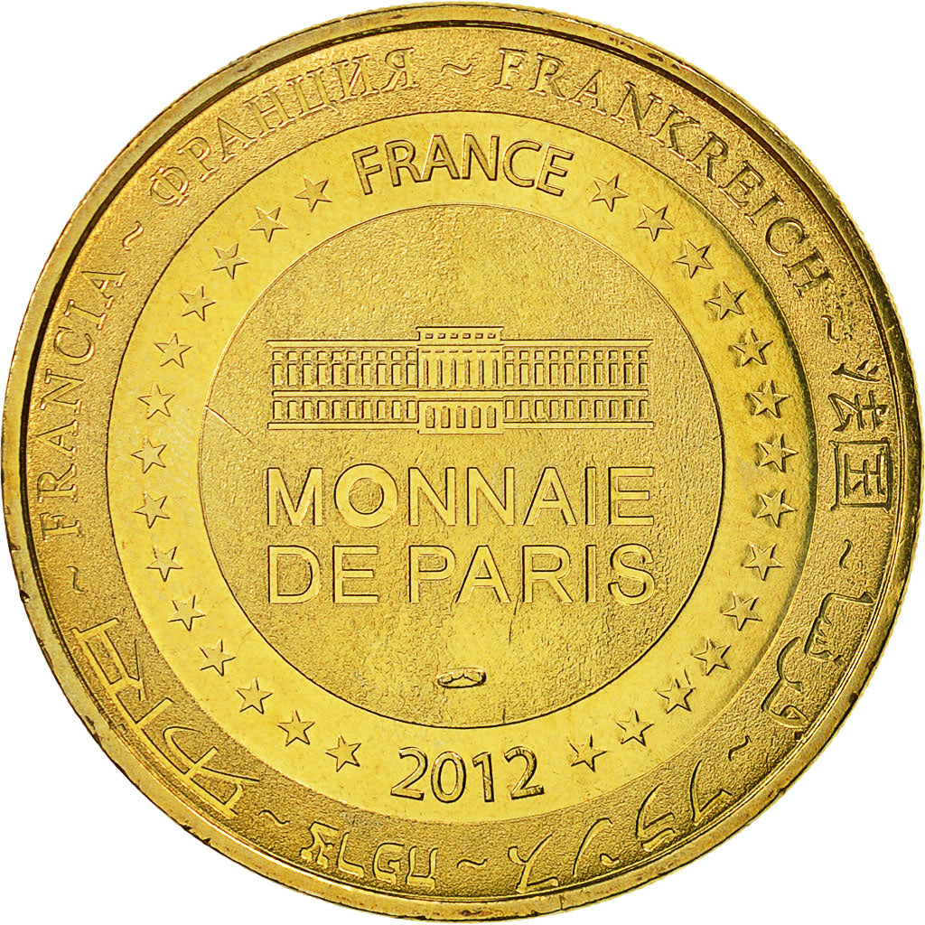 Frankreich, Token, Touristic token, Hauterives - Palais n°3, 2012, MDP, SS