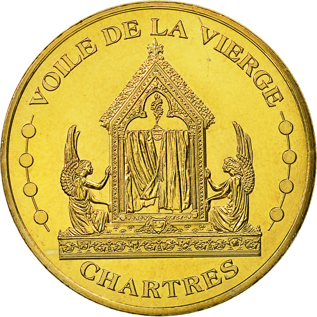 France, Token, Touristic token, Chartres - La Cathédrale n°7, 2012, MDP