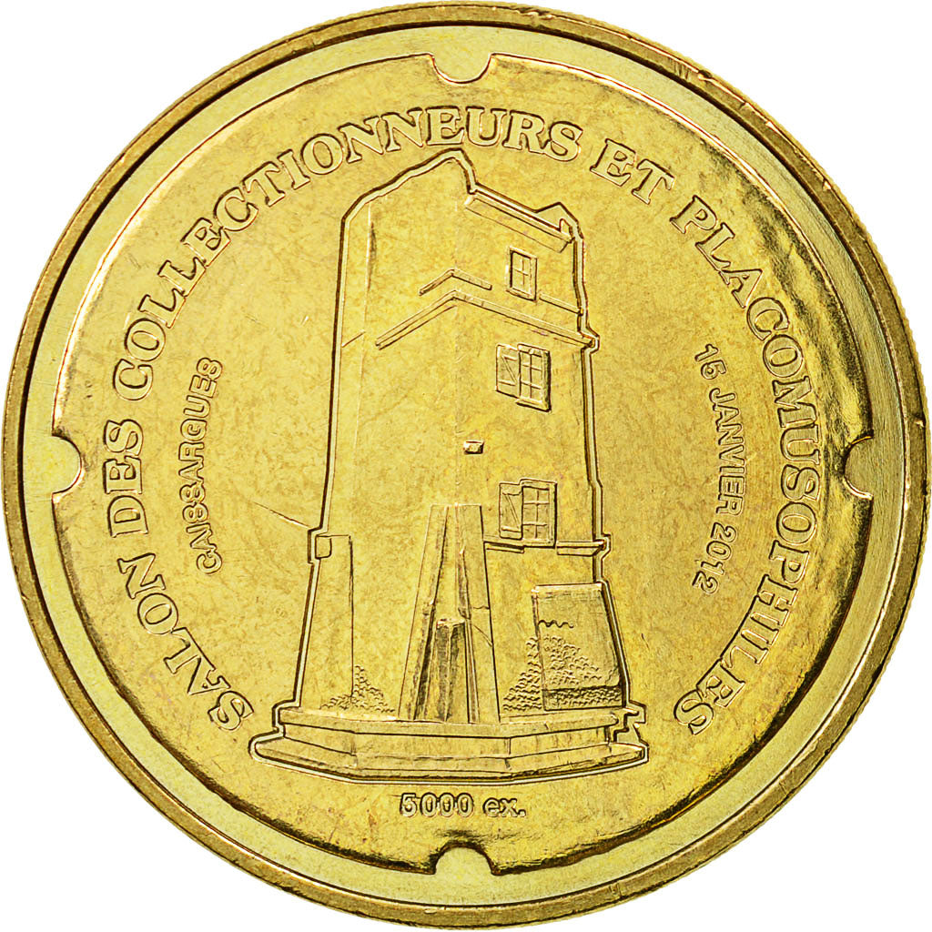 France, Token, Touristic token, Caissargues - Salon des collectionneurs, 2012