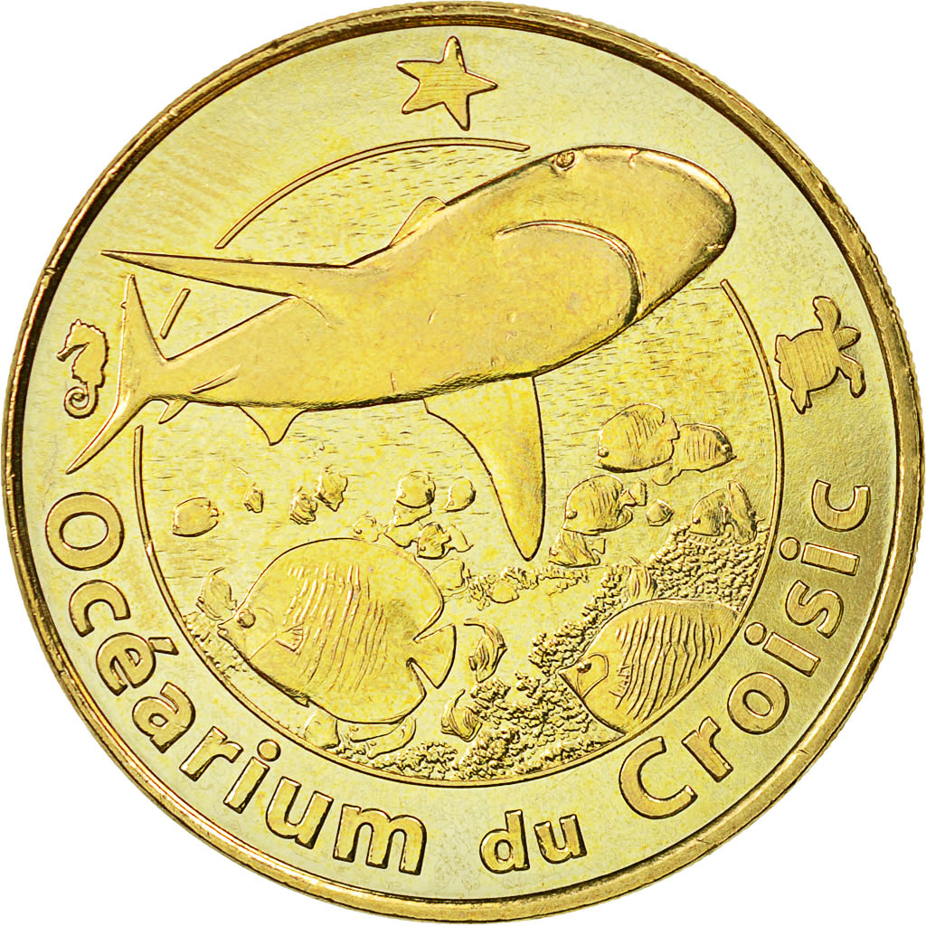 France, Token, Touristic token, Le Croisic -  Océarium n°1, 2012, MDP