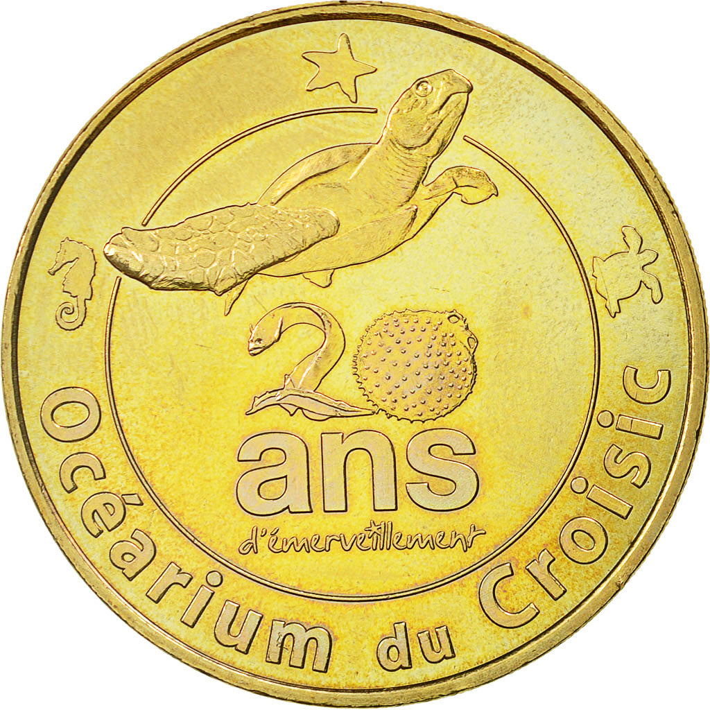 France, Token, Touristic token, Le Croisic -  Océarium n°3, 2012, MDP