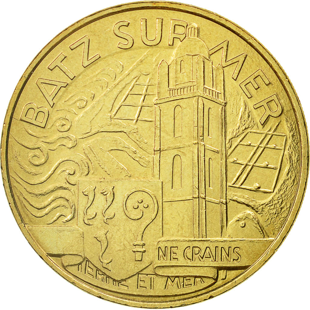 France, Token, Touristic token, Batz-sur-Mer - Terre et mer ne crains, 2012