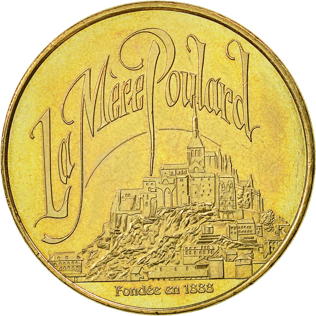 France, Token, Touristic token, Le Mont-Saint-Michel - La mère Poulard n°1