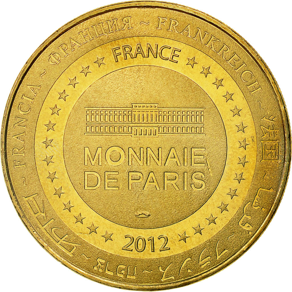 France, Token, Touristic token, Plailly - Parc Astérix n°1, 2012, MDP